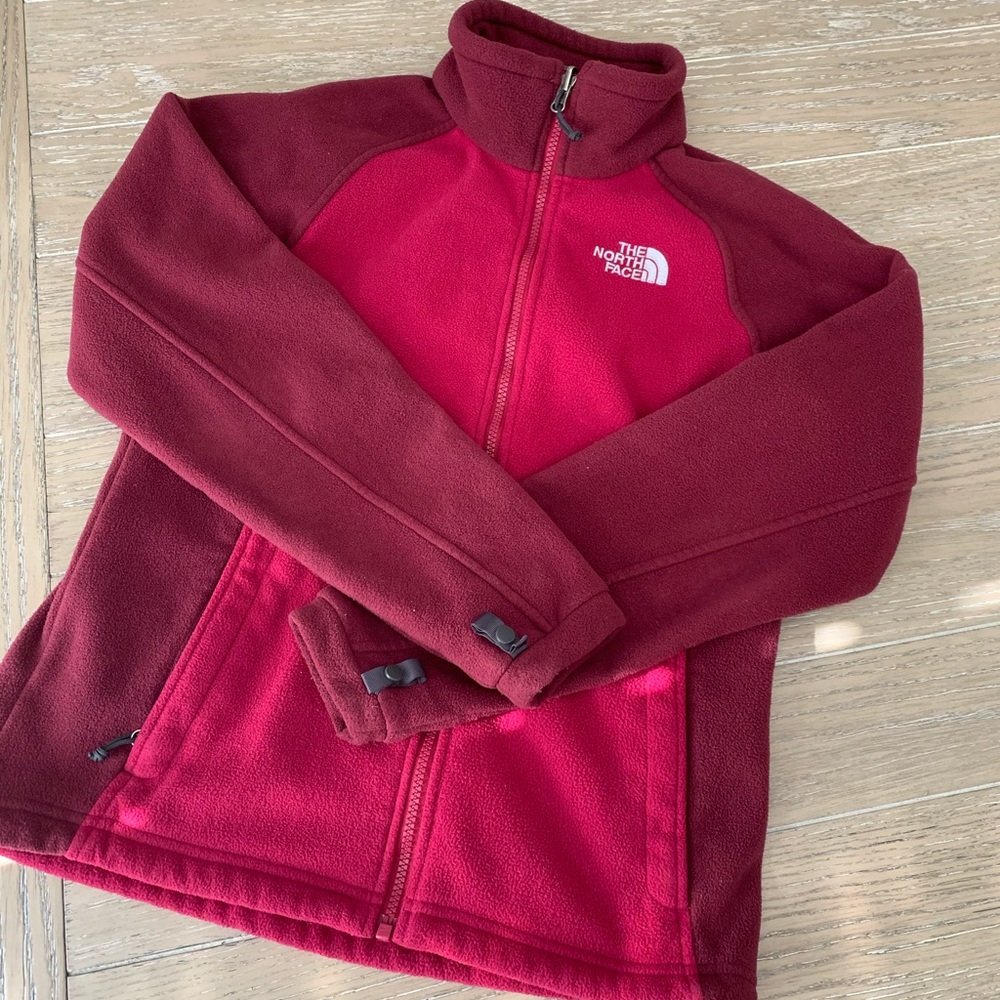 Women’s North Face Zip Up Fleece